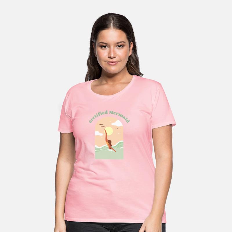 Certified Mermaid Scuba Diving Tshirt