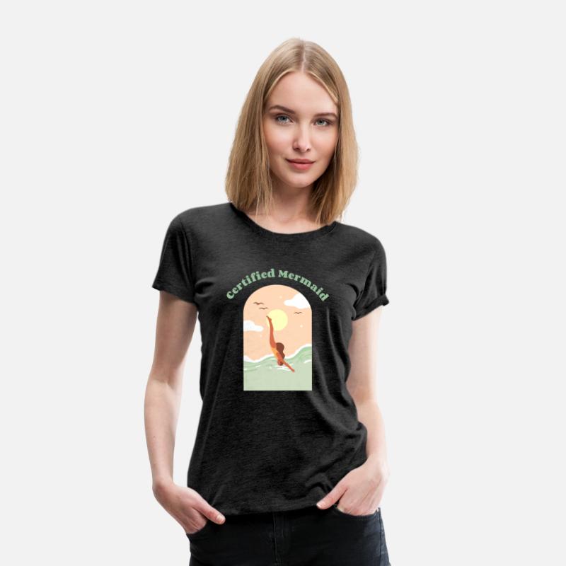 Certified Mermaid Scuba Diving Tshirt