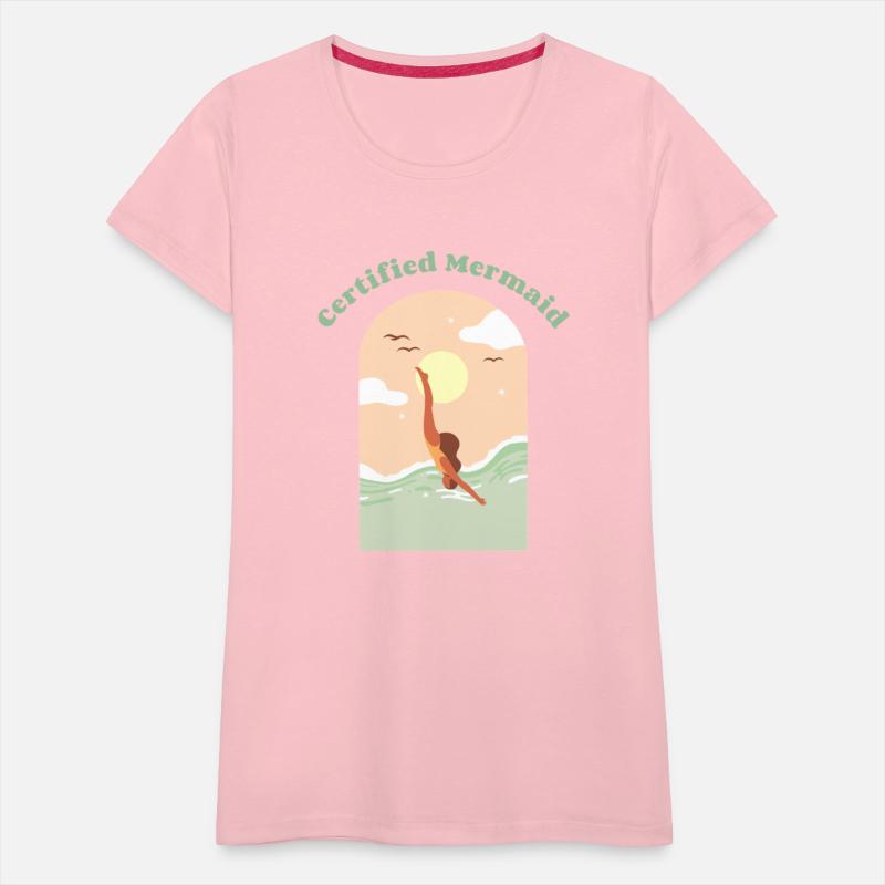 Certified Mermaid Scuba Diving Tshirt