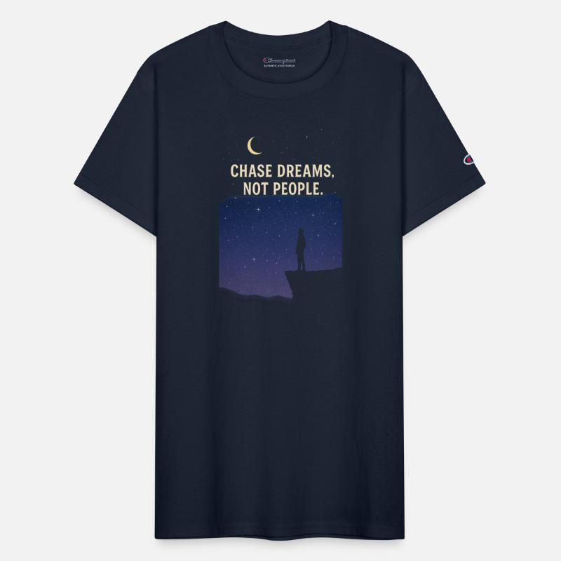 Chase Dreams Not People – Motivational Night Sky A