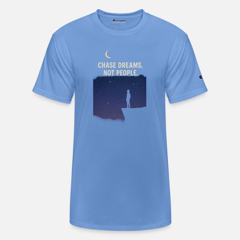 Chase Dreams Not People – Motivational Night Sky A