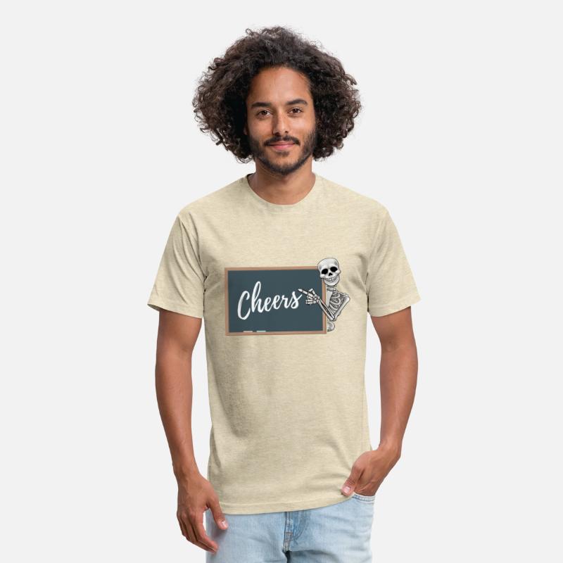 Cheers Crayon Blackboard Skeleton Teacher