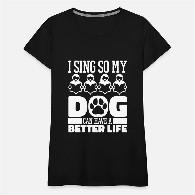 Choir Singing Dog