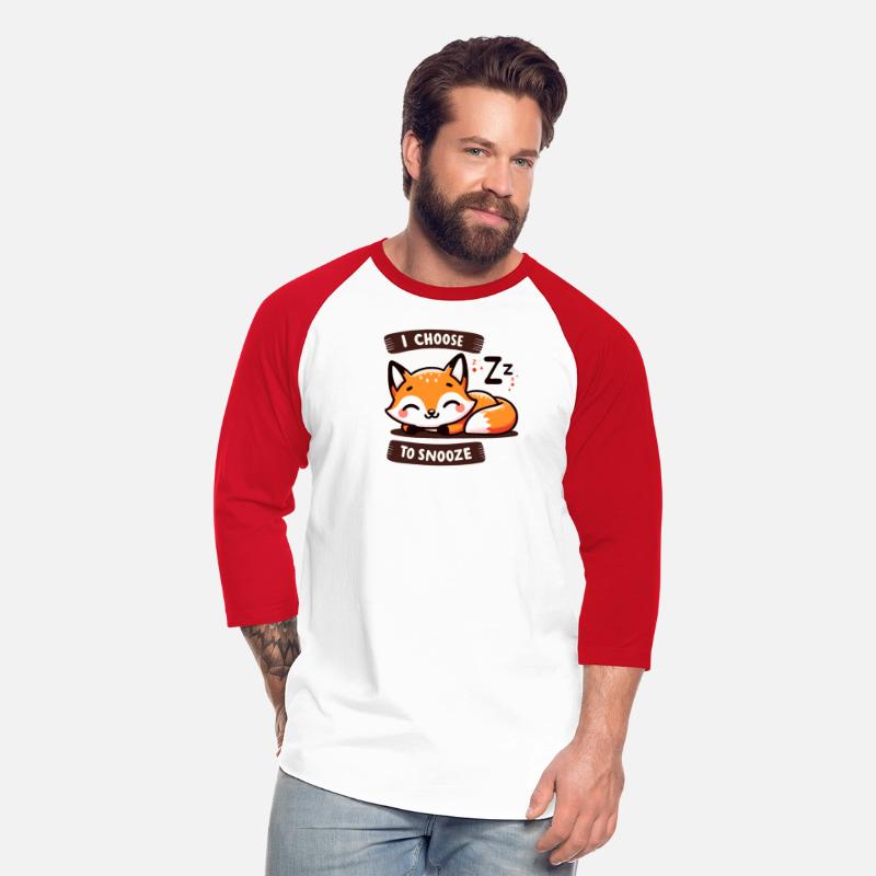 Choose To Snooze Cute Sleeping Fox