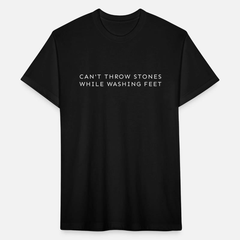 Christian Minimalist: Can't Throw Stones While Was