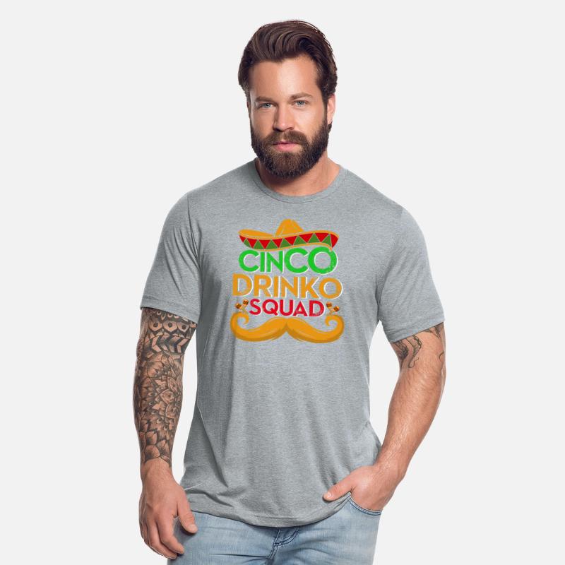 Cinco Drinking Squad Mexico Drinks Party Fan