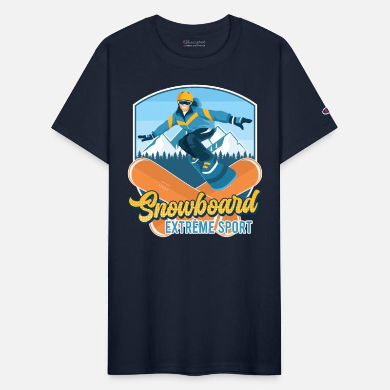 Snowboard Extreme Sport Shirt Snowboarder