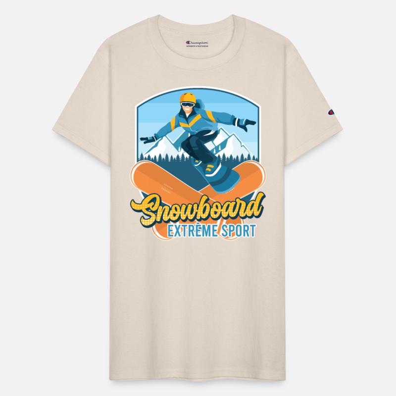 Snowboard Extreme Sport Shirt Snowboarder