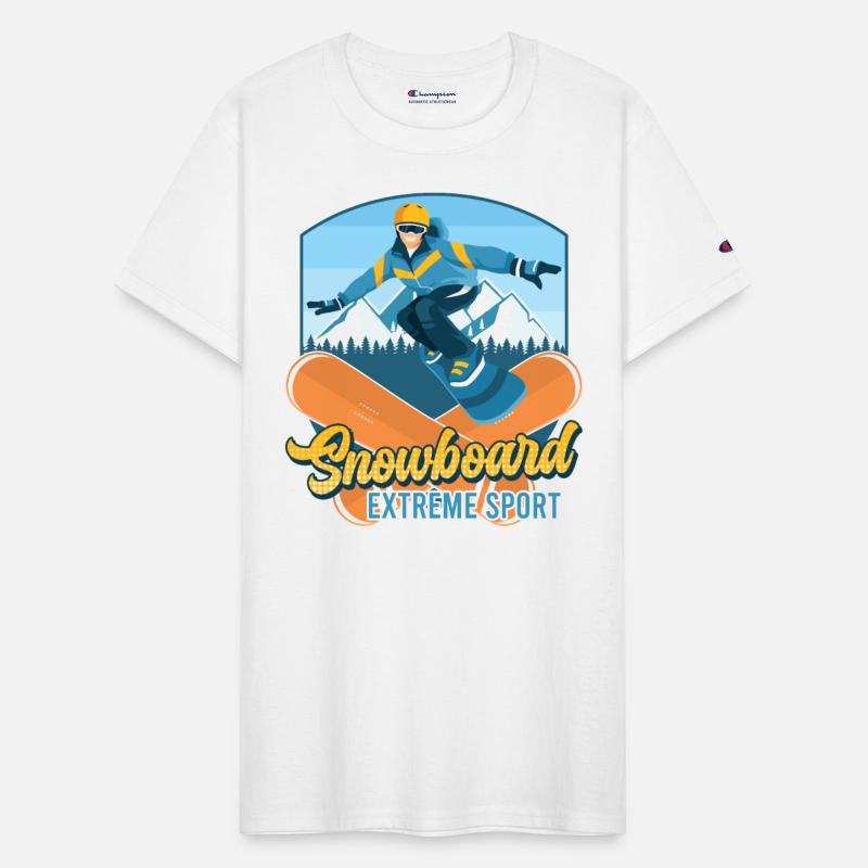 Snowboard Extreme Sport Shirt Snowboarder