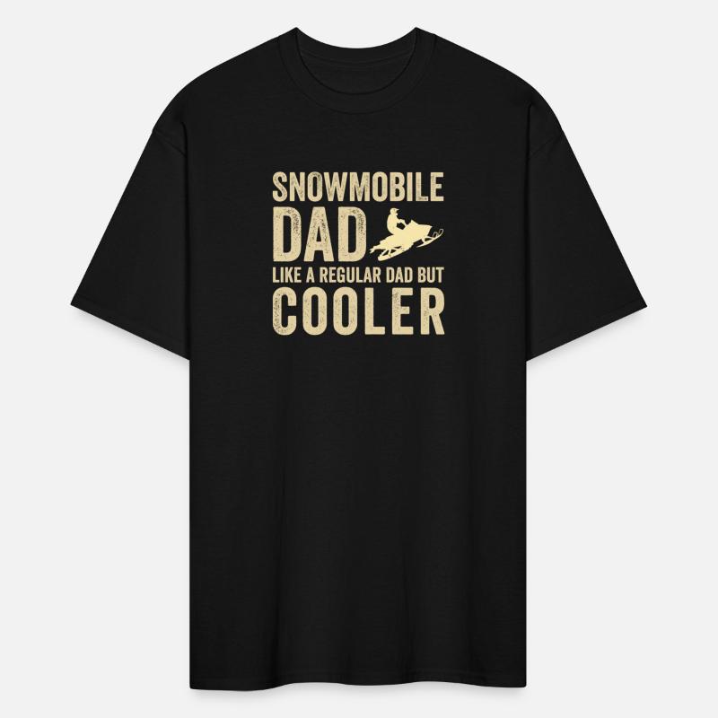 Snowmobile Dad Like A Regular Dad But Cooler