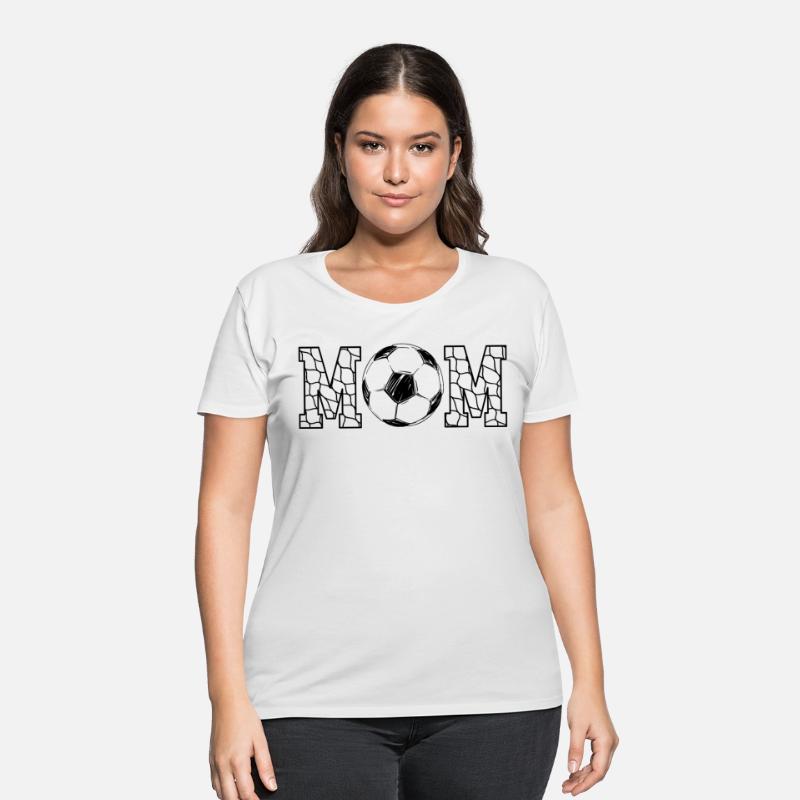 Soccer ball and net mom black Gift