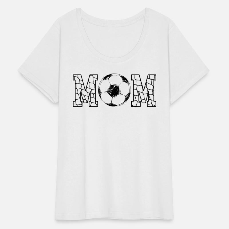 Soccer ball and net mom black Gift