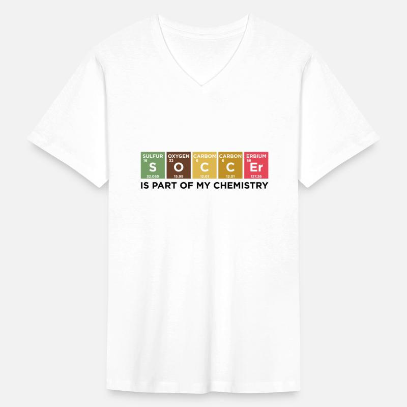 Soccer chemistry periodic table school gift
