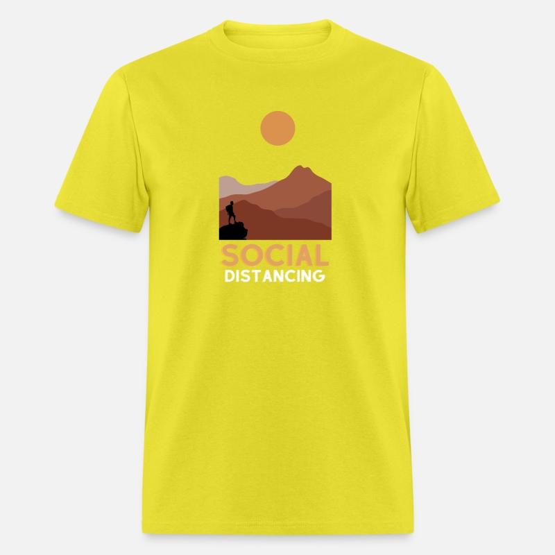 Social distancing hiker