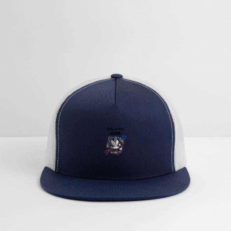 Soon I'll Be A Mother, With Stork, Baby Is Coming