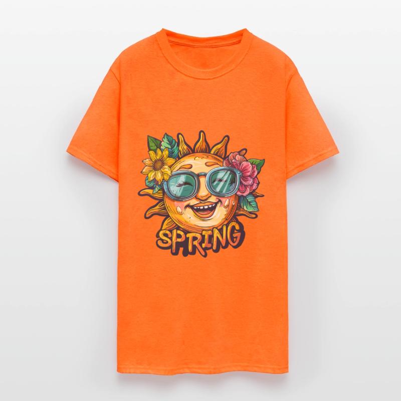 Spring Sun Flowers Gardening Season