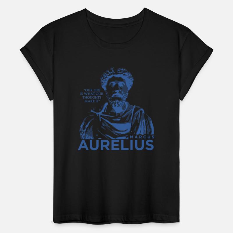 Stoicism Philsophy Quote Marcus Aurelius Raglan