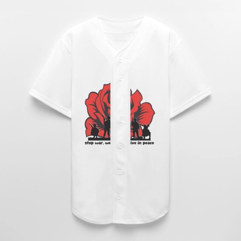 Stop war, we want to live in peace