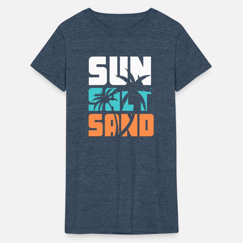 Sun Salt Sand Palm Tree