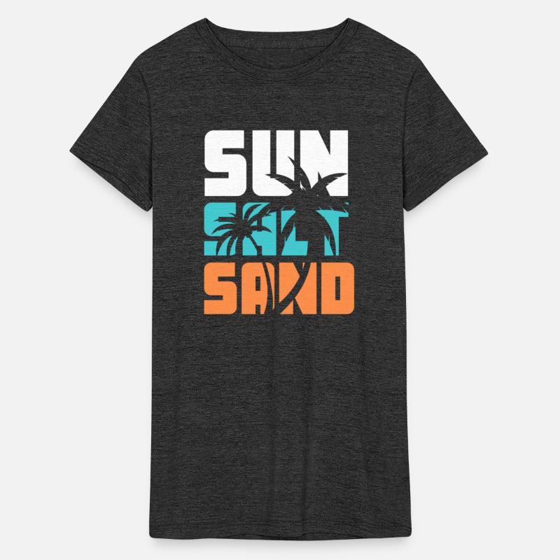 Sun Salt Sand Palm Tree