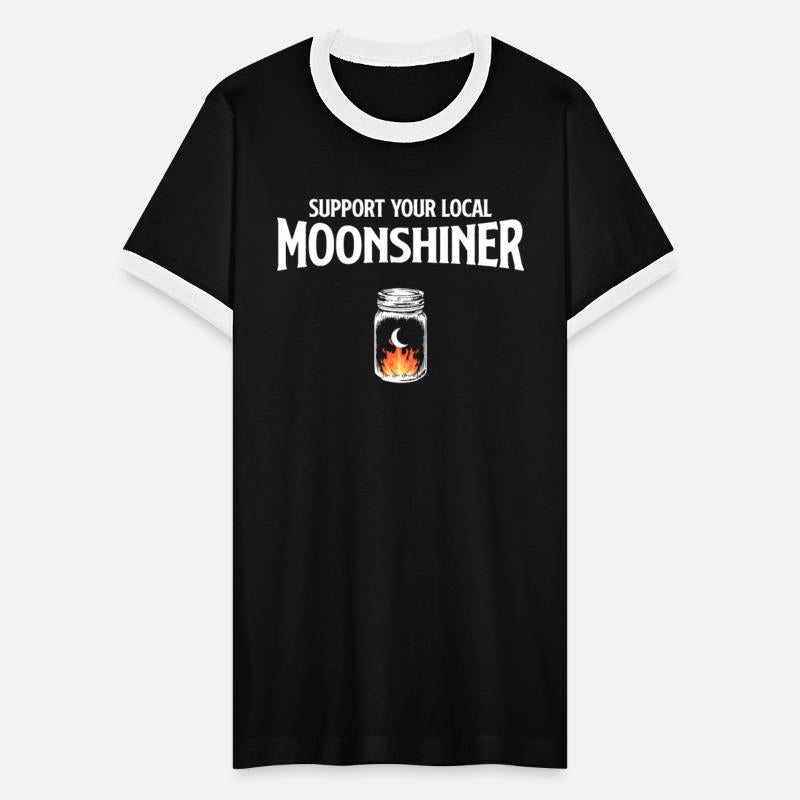 Support Your Local Moonshiner, Retro Jar Moonshin