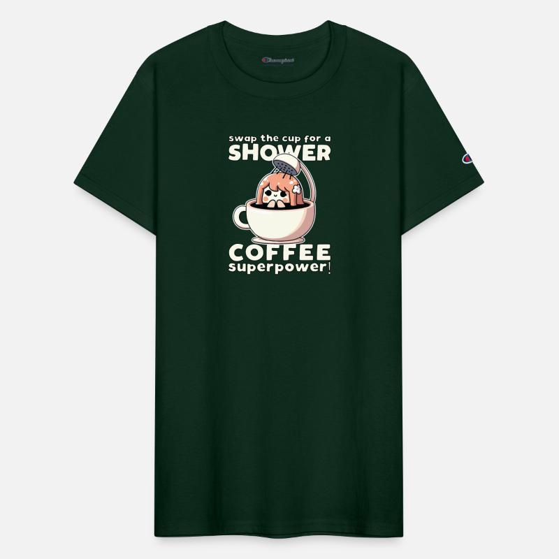 Swap The Cup For A Shower Coffee Superpower Bean