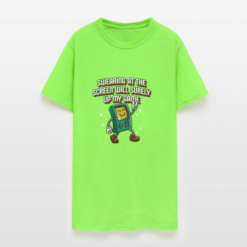 Swearing at the Screen Will Surely up My Game Sarc