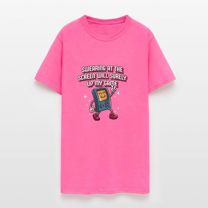 Swearing at the Screen Will Surely up My Game Sarc