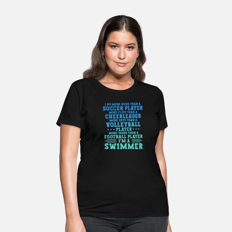 Swimming I'M A Swimmer I Do More Than