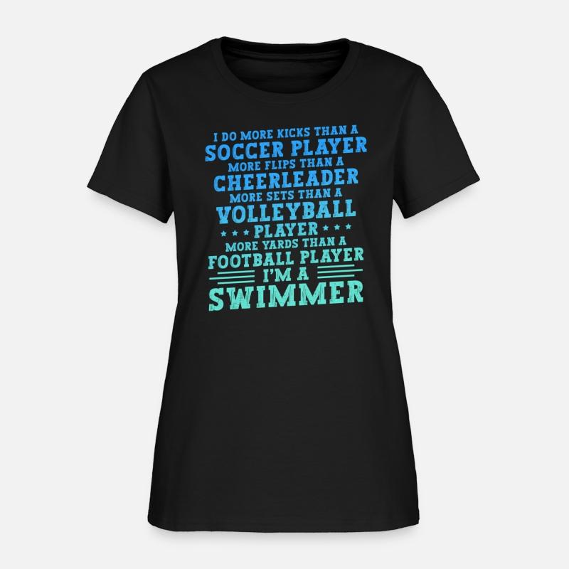 Swimming I'M A Swimmer I Do More Than