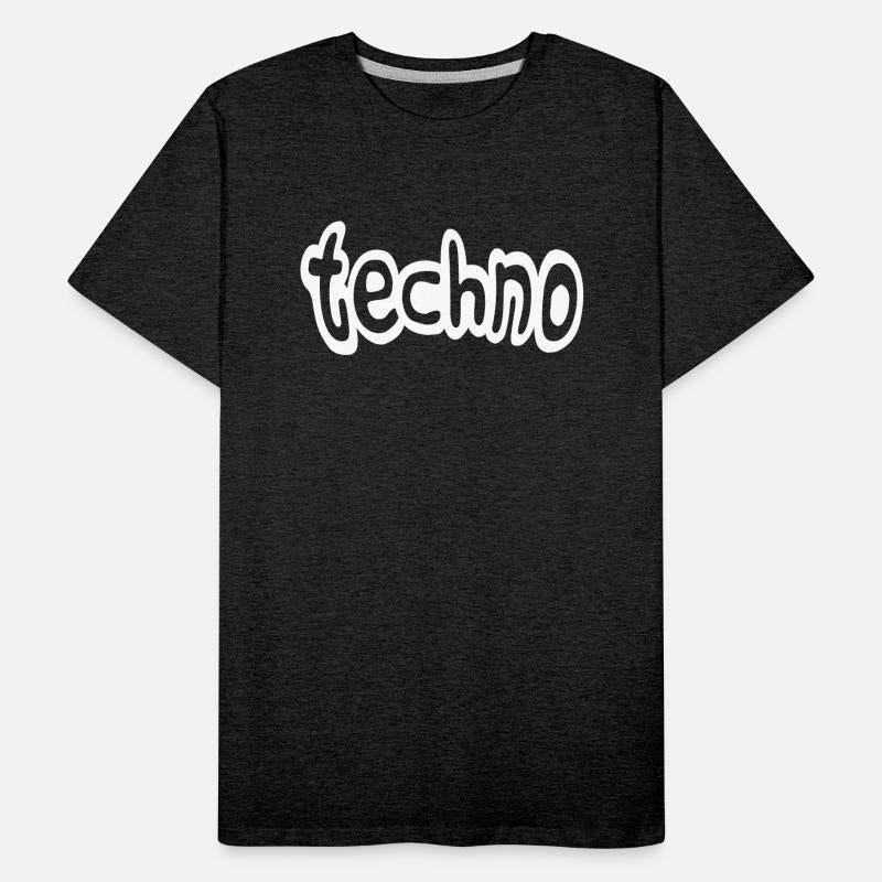 Techno Music Love Letters Quote Dance Party Logo