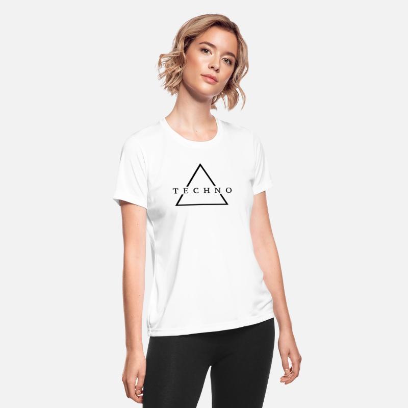 Techno Triangle Rave t-shirt festival