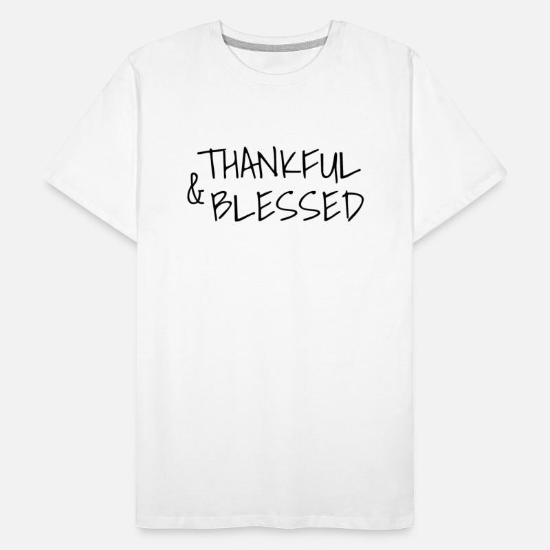 Thankful and blessed. Thanksgiving design