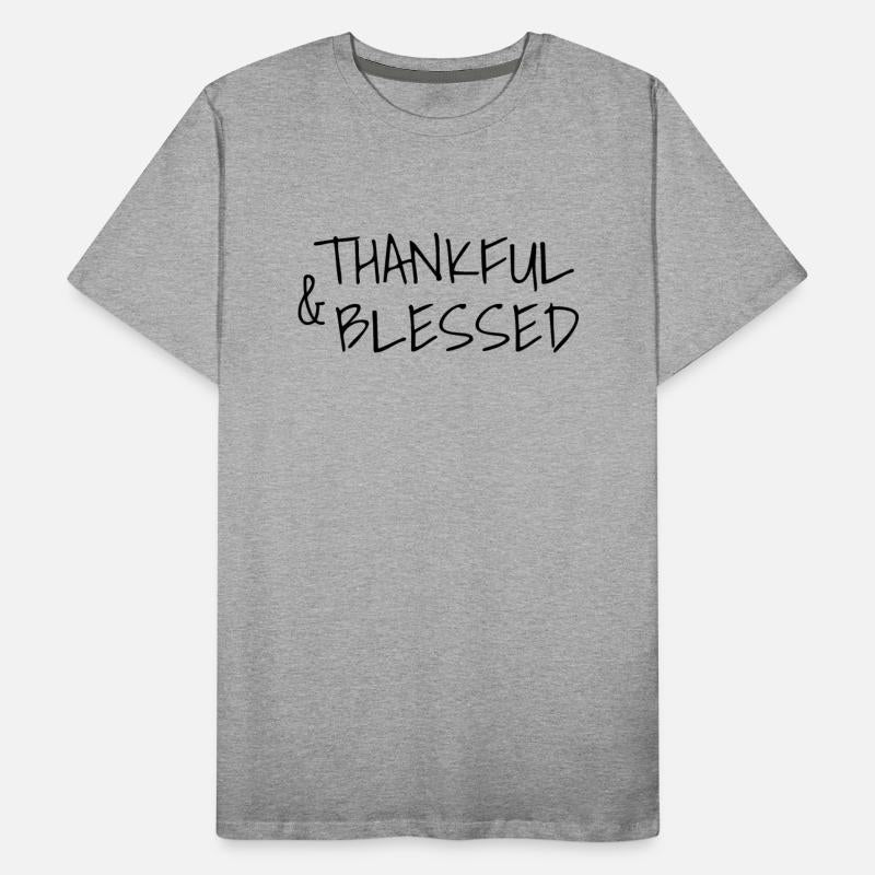 Thankful and blessed. Thanksgiving design