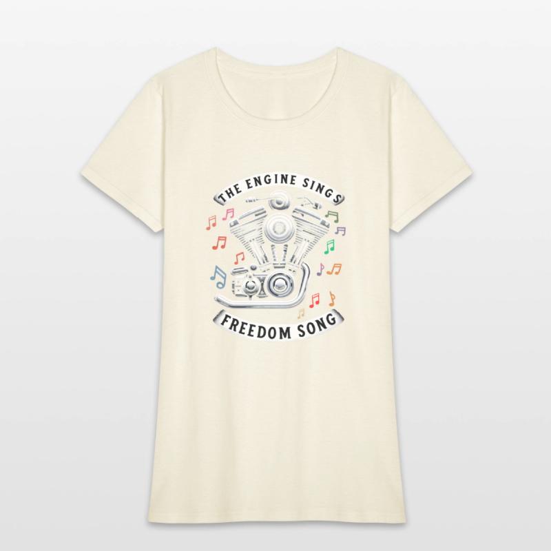 The Engine Sings Freedom Song Motorcycle