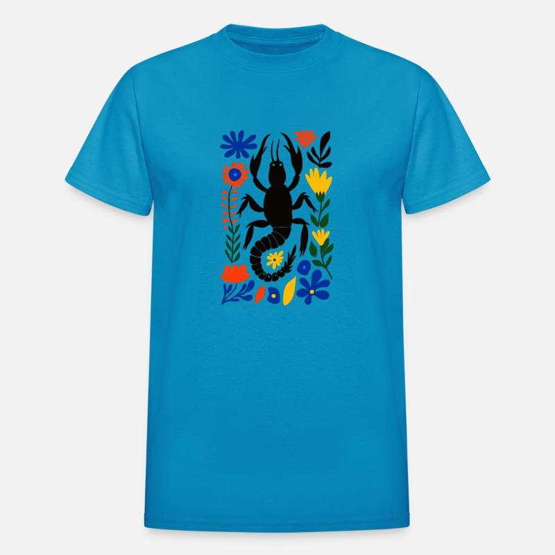 The Scorpion and Nature's Flowers