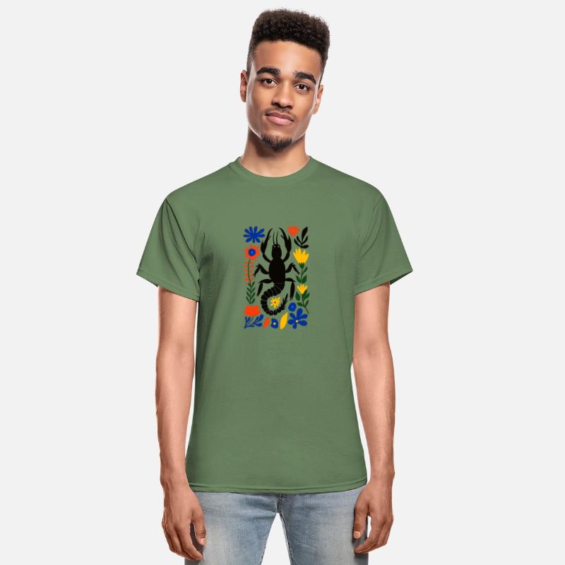 The Scorpion and Nature's Flowers