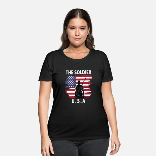 The soldier USA army