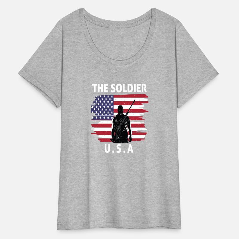 The soldier USA army