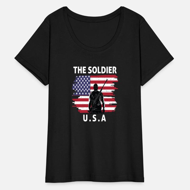 The soldier USA army