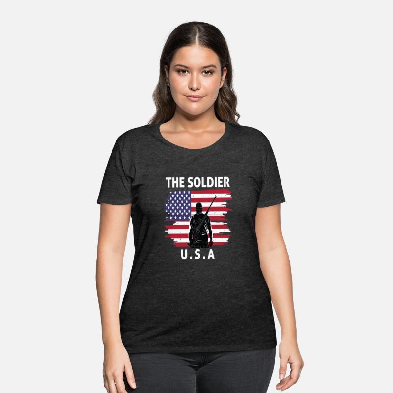 The soldier USA army