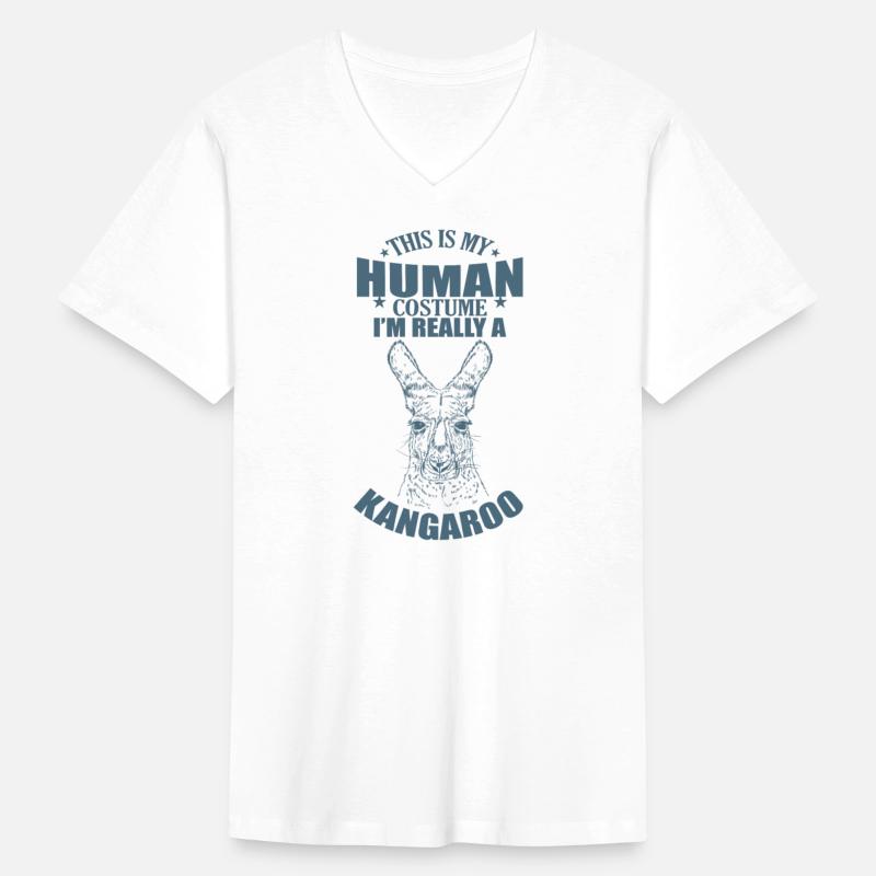 This is my Human Costume I'm Really a Kangaroo