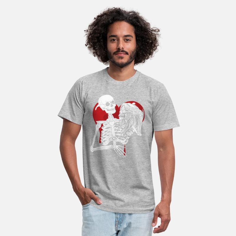 Till Death Midnight Lovers Gothic Skull Bones