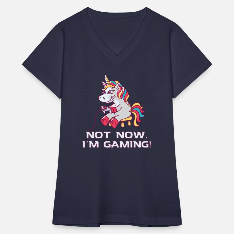 Unicorn not now im gaming saying