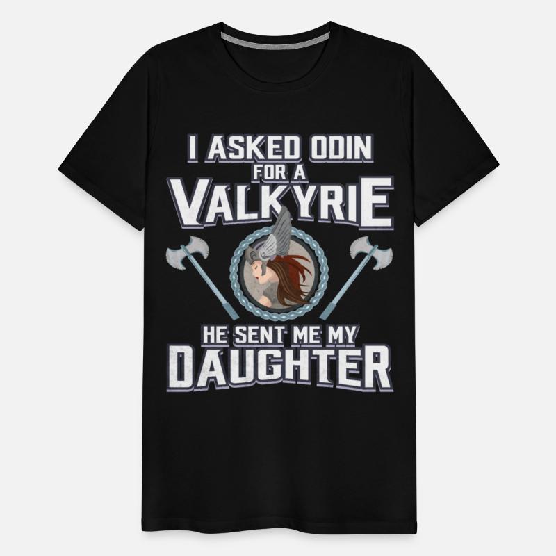 Viking Baby Daughter Dad Fathers Day Gods Gift
