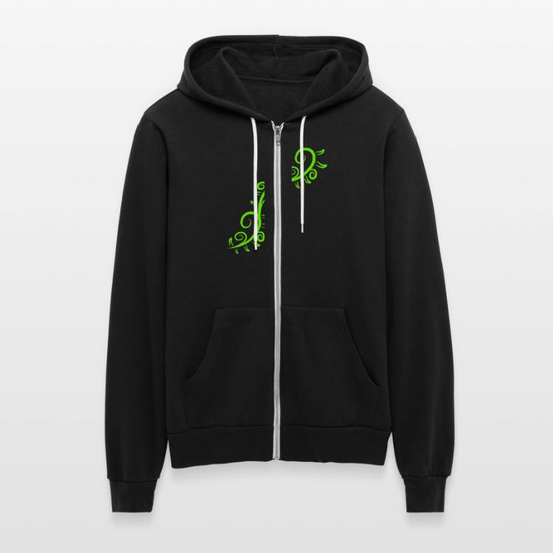 Vine Root Plant Green Leaves Decorative Pattern