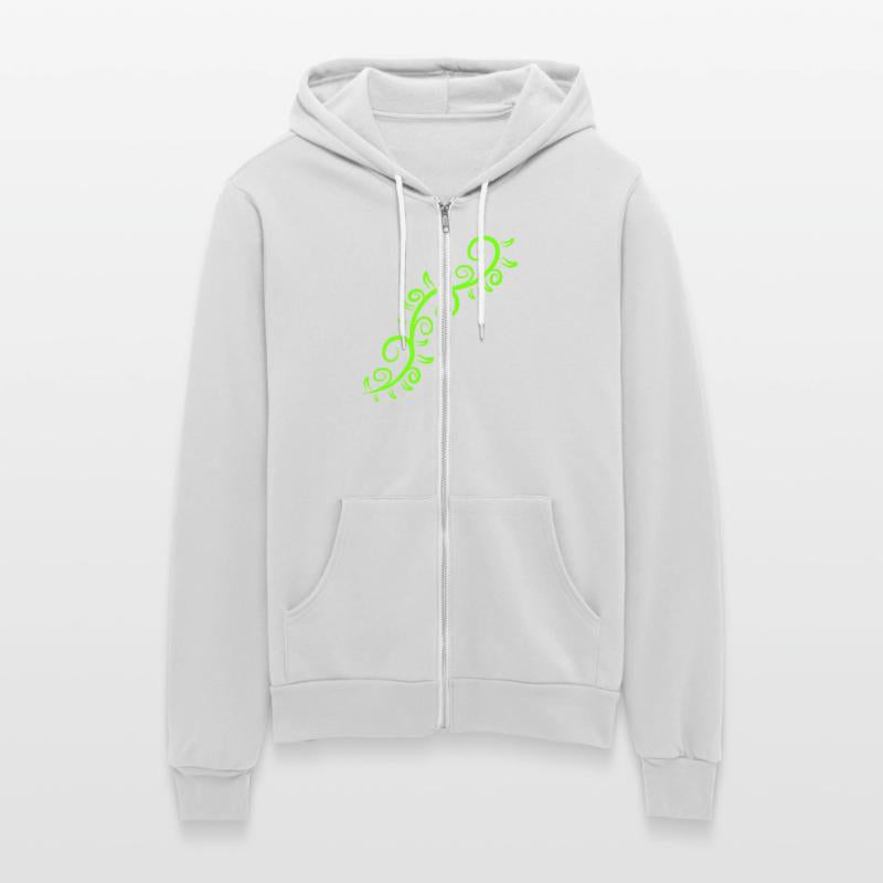 Vine Root Plant Green Leaves Decorative Pattern