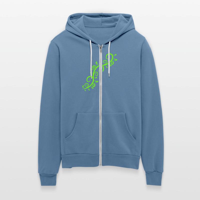 Vine Root Plant Green Leaves Decorative Pattern