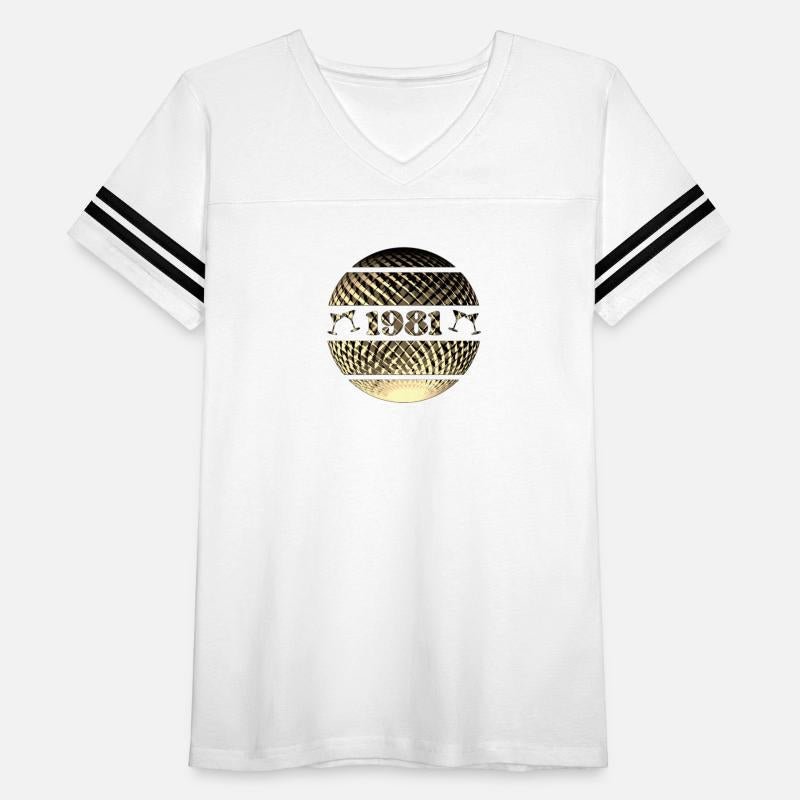 Vintage 1981 golden disco ball