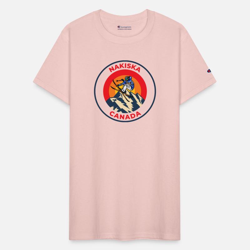 Vintage Cool Skiing in Nakiska Canada Sunset